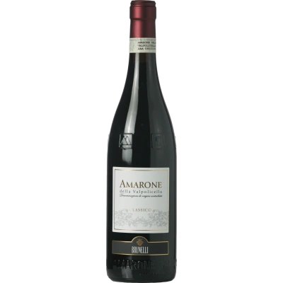 Brunelli Amarone Della Valpolicella Classico 2020 Červené 15.0% 0.75 l (holá láhev)