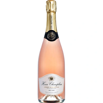 Henri Champliau Cremant de Bourgogne Rose Brut Šumivé 12.5% 0.75 l (holá láhev)