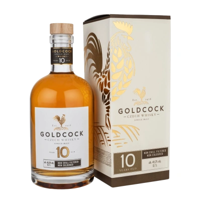 Gold Cock 10yo single malt whisky 49,2% 0,7L | Destilerka.cz