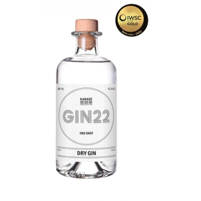 Garage GIN 22 london dry gin 42% 0,5L