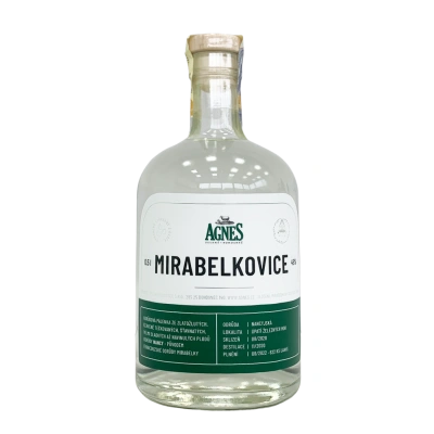 Agnes Mirabelkovice Nancyjsk 45% kosher 0,5L - pravá špendlíkovice