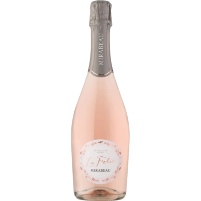 Mirabeau La Folie Sparkling Rose Šumivé 11.5% 0.75 l (holá láhev)