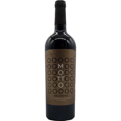 Motto Wines Cabernet Sauvignon Backbone 2017 Červené 13.5% 0.75 l (holá láhev)