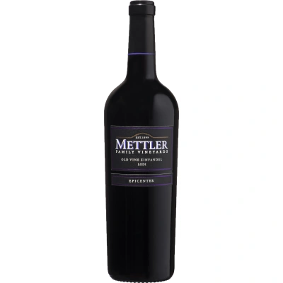 Mettler Old Vine Zinfandel 2019 Červené 14.5% 0.75 l (holá láhev)