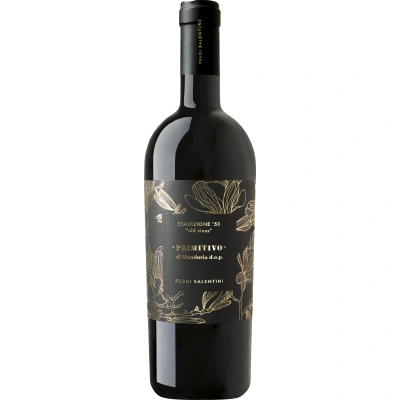 Feudi Salentini Collezione 53 Old Vines Primitivo di Manduria 2019 Červené 15.0% 0.75 l (holá láhev)