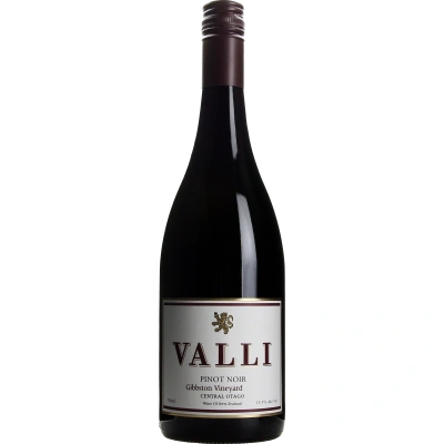 Valli Gibbston Vineyard Pinot Noir 2019 Červené 13.5% 0.75 l (holá láhev)