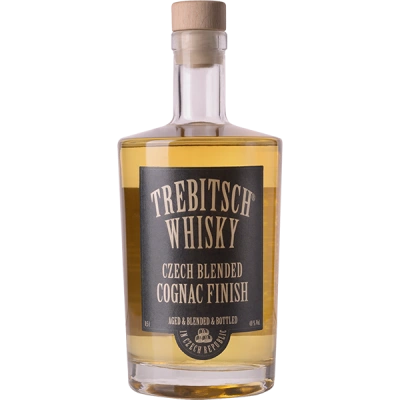 TREBITSCH Czech Blended Whisky COGNAC finish 40 % 0,5L