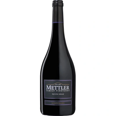 Mettler Petite Sirah 2019 Červené 15.0% 0.75 l (holá láhev)