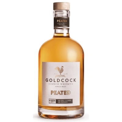 Gold Cock Peated 45% 0,7L